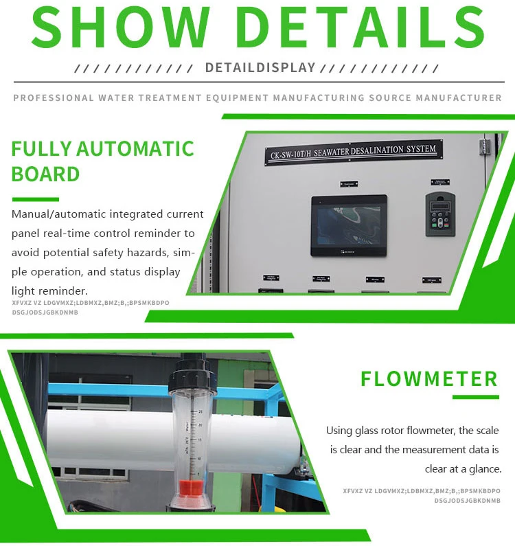 Desalination of Agricultural Water Seawater Desalination for Boat