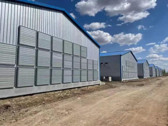 Invernadero industrial Fábrica Pollo Granja avícola Casa Ventilador de escape